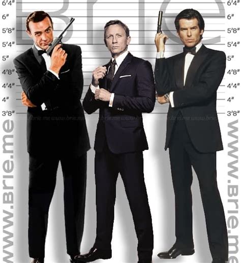 how tall was roger moore|how tall was sean connery.